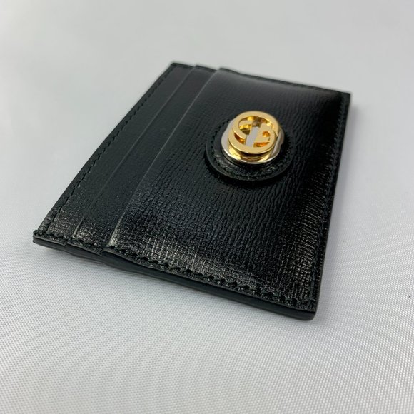 Gucci GG Marina Card Holder in Black ALL ITEMS IN MY CLOSET ARE AUTHENTIC 🥰 - Picture 6 of 10